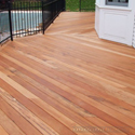 exotic tigerwood deck